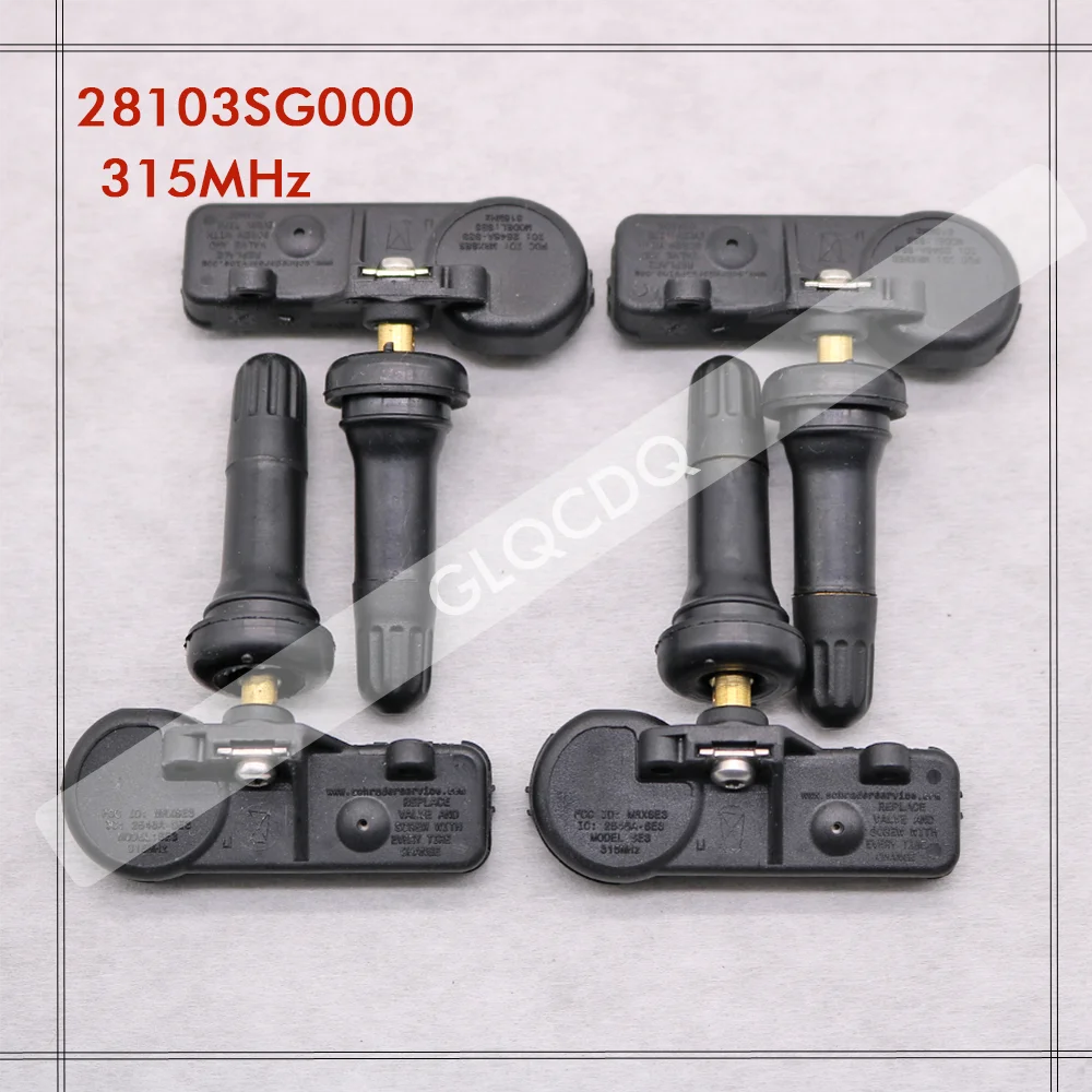 Датчик давления в шинах для SUBARU OUTBACK 2019-2024, 315 МГц, датчик давления в шинах TPMS, датчик 28103SG000, 28103-AJ00A, 28103-AG01B