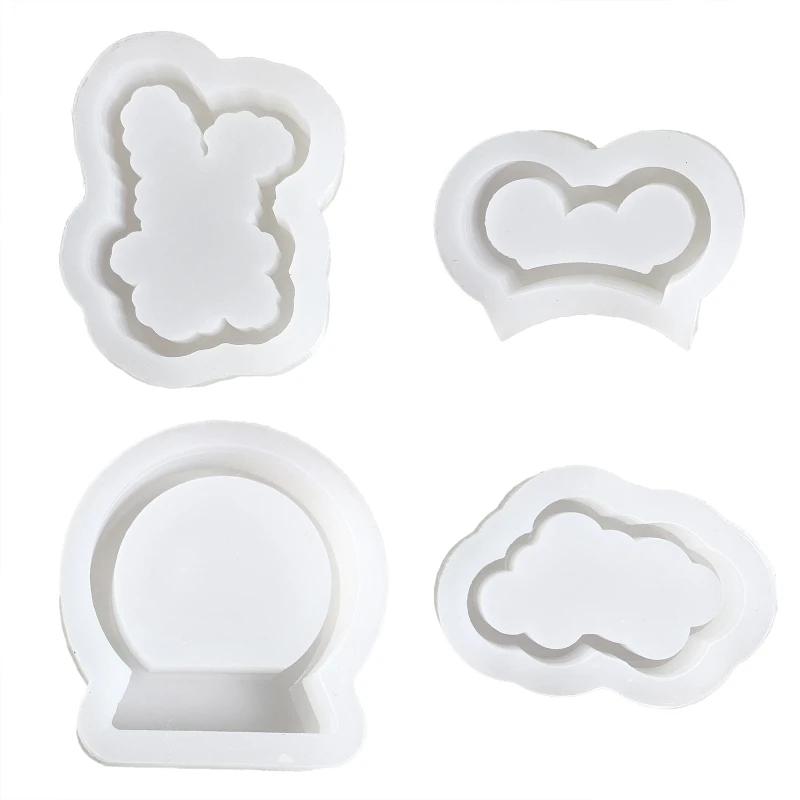 

Машина Cloud Gashapon, литье из смолы, силиконовая форма, женский брелок, декоративный кулон, форма для зыбучих песков для