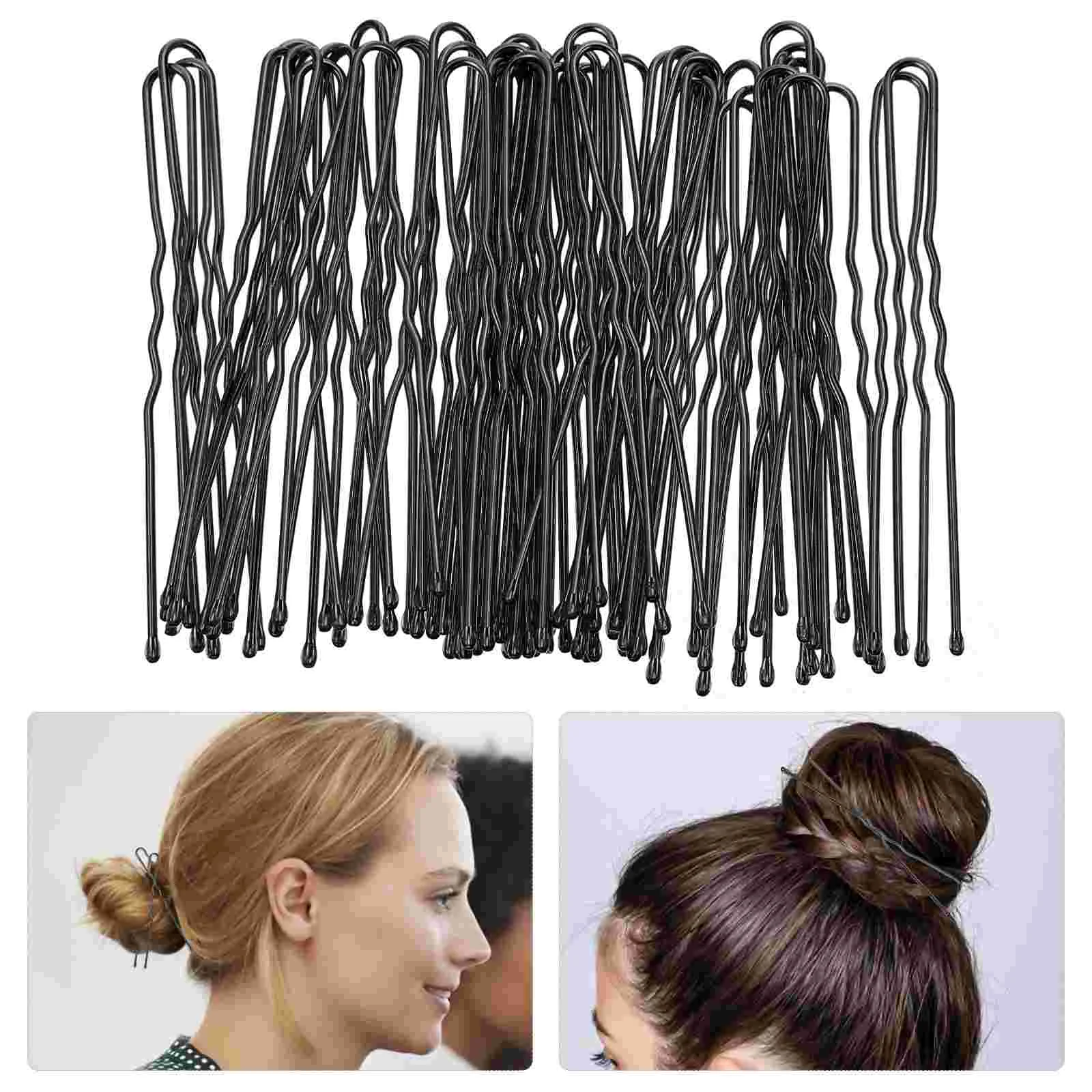 

Hair Pinsbun Women Buns French U Bobby Shape Sticks Boxstorage Small Clips Gold Hairpins Metal Maker Pin Style Thin Bobbie Girls