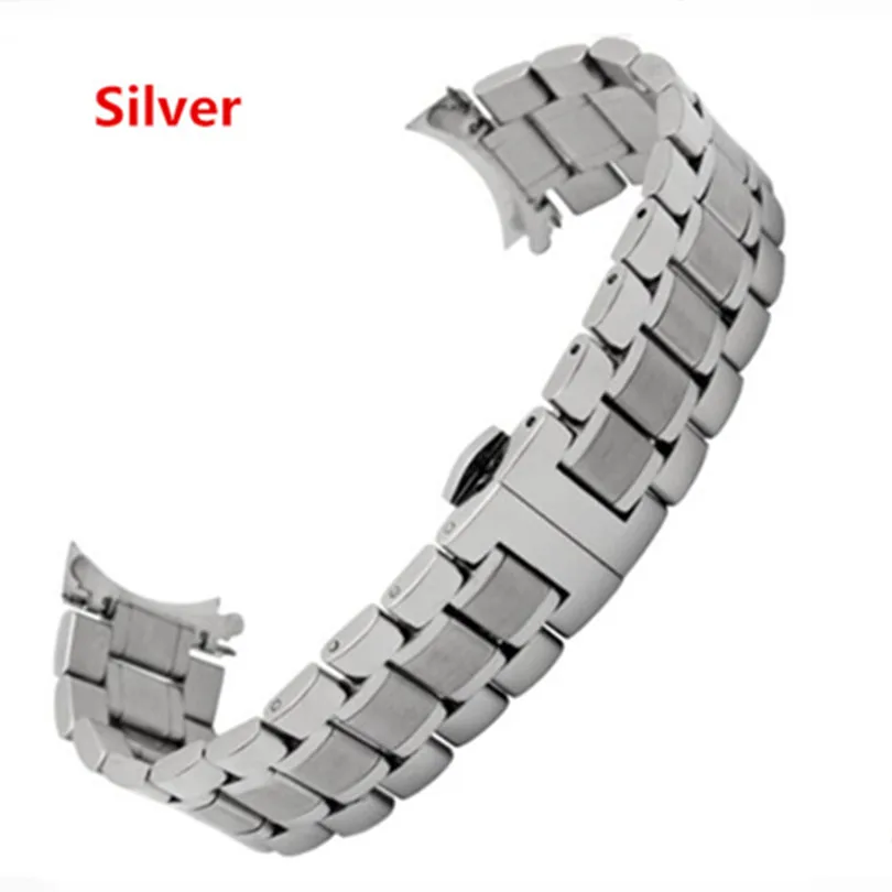 New Men and Women Watch Band Solid Stainless Steel Bracelet Fit For Longines L2 L4 19|20|21mm Stainless Steel Strap