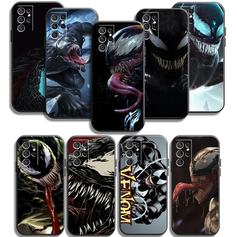 

Marvel Venom Heroes Phone Cases For Samsung Galaxy A31 A32 4G A32 5G A42 5G A20 A21 A22 4G 5G Carcasa Coque Back Cover Soft TPU