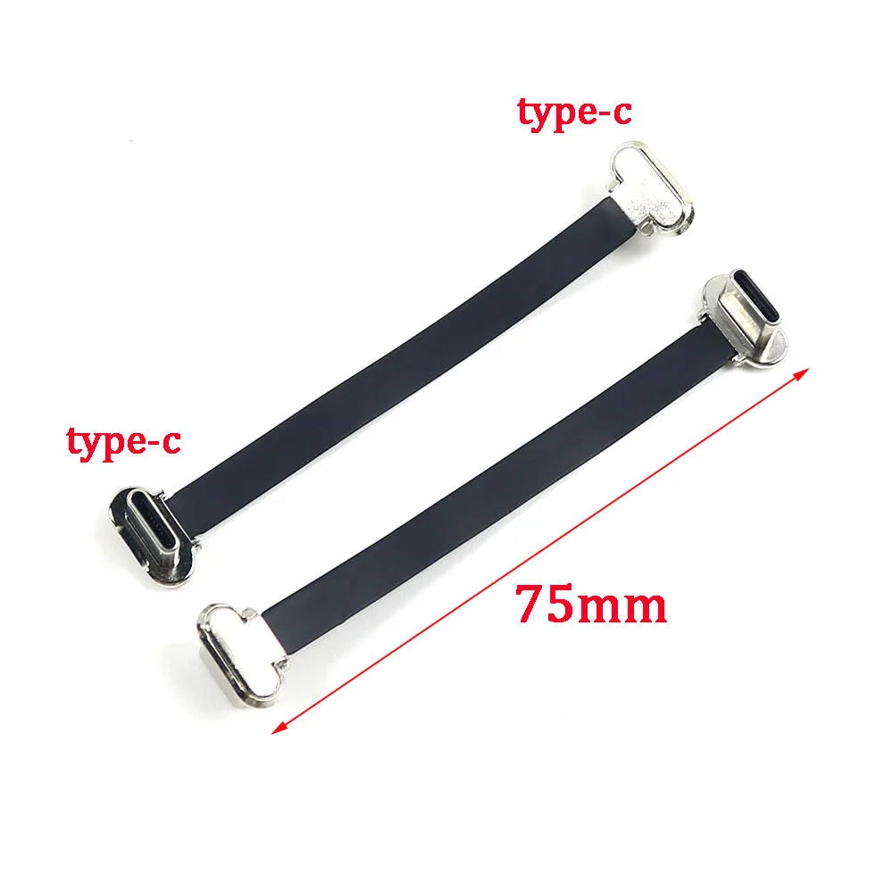 1 шт. USB C Type-C FPC 2/3pin с резистором R1 Мягкий плоский кабель Мужской зарядный Быстрая