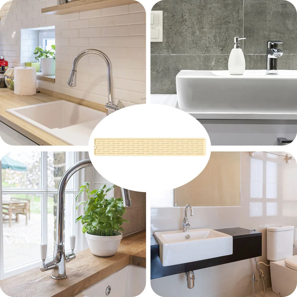 

Коврики для смесителя от брызг, водонепроницаемые силиконовые коврики для очистки, теплоизоляция, кухонные приспособления для дома, стола, ...