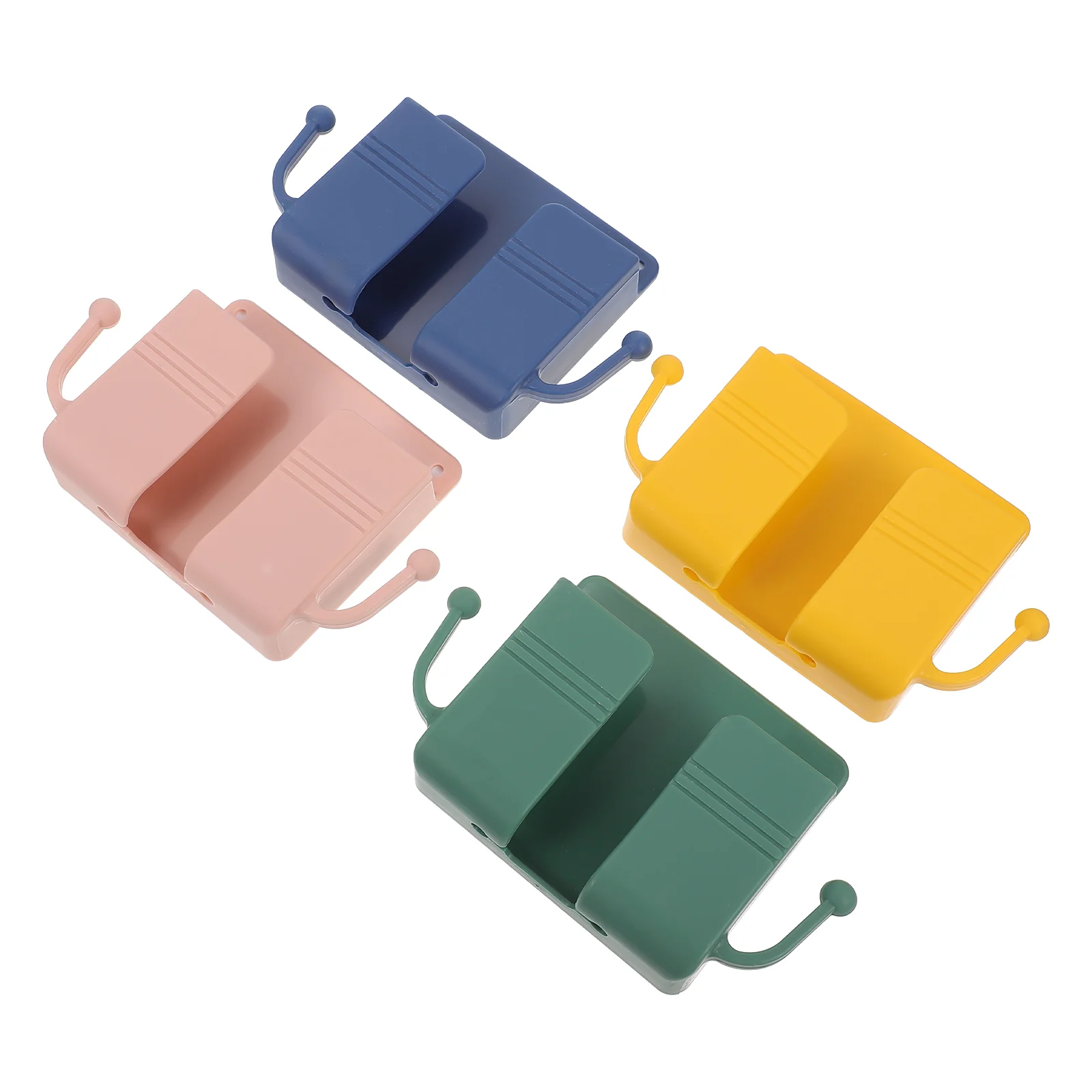 

Wall Holderstorage Box Remote Mountedrack Control Mount Punch Free Controller Bed Cans Cell Hook Container Chargingboxesmedia