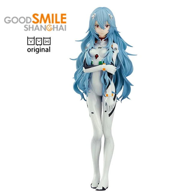 Neon Genesis Evangelion 3.0 Ayanami Rei con capelli lunghi Action Figure 1