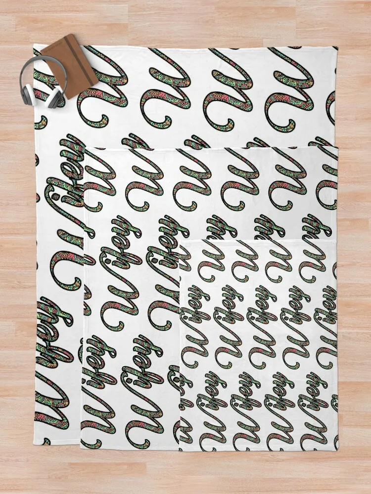 Одеяло Call Me Wifey Zentangle индивидуальный подарок большие гигантские одеяла для дивана