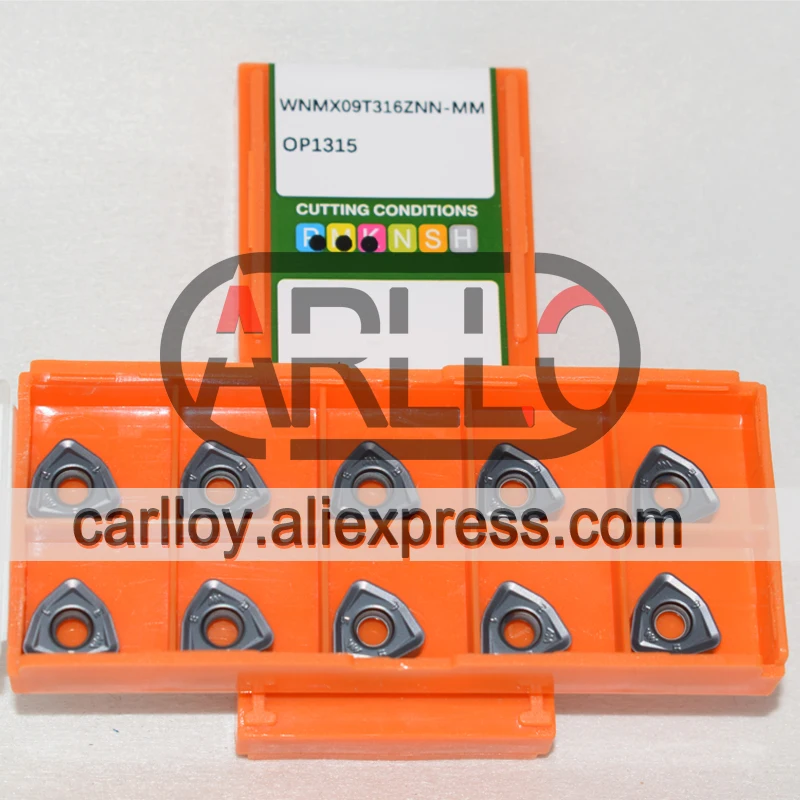 10 шт WNMX09T316ZNN-MM OP1215 OP1315 OP1315G карбидные режущие инструменты WNMX WNMX09T316 для лезвия