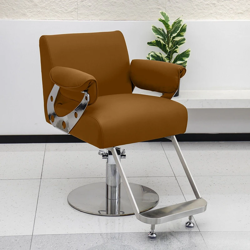 Удобное скандинавское парикмахерское кресло эстетическое модное простое для