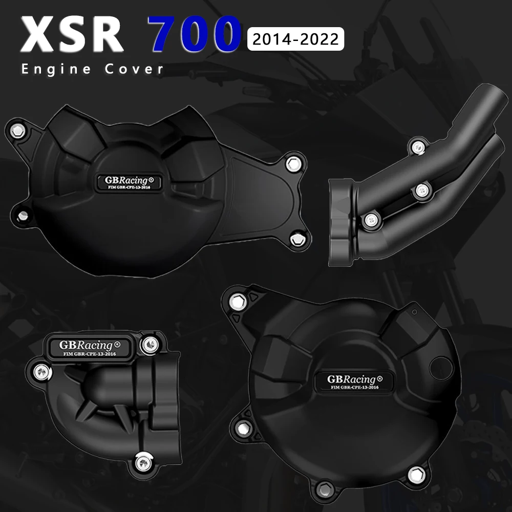 

Motorcycle Engine Cover Matte Clutch Guard XSR 700 2022 Accessories for Yamaha XSR700 2014 2015 2016 2017 2018 2019 2020 2021