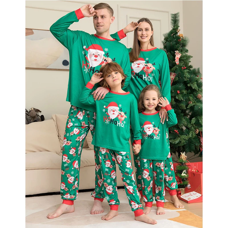 

Семейный Рождественский комплект пижам Ajax 2022 2023, комплект для отца, мамы, ребенка, мамы и дочери, наряд для родителей и детей, пижама, одежда