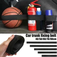 car trunk fixed strap organizer elastic fixing belt interior extinguisher fire automobile fixing accessories belts storage t3w7