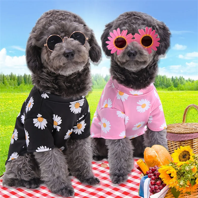 

Pet clothes Korean tide brand spring and summer home clothes four-legged clothes air conditioning clothes pajamas