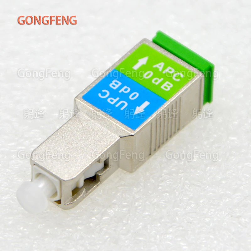 NEW Optic Fiber Attenuator Connector 0dB SC/APC Female-SC/UPC Male SM-9/125 Fiber Optic Adapter Flange Coupler Free Shipping