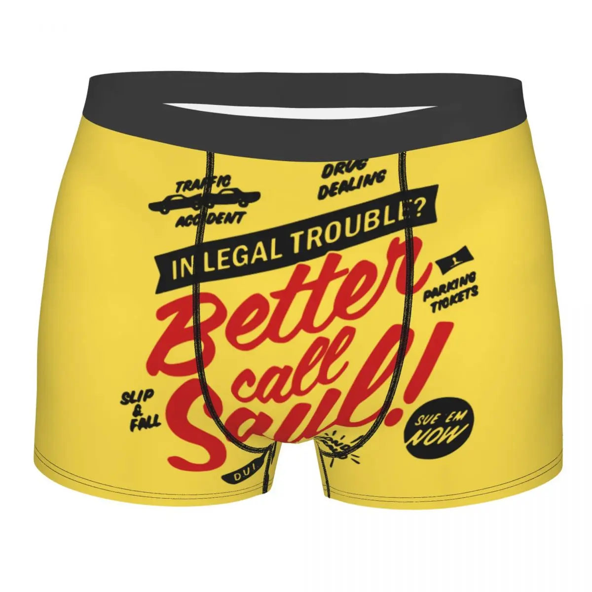 

Боксеры Better Call Saul мужские, мягкое нижнее белье с 3D принтом, Трусы-шорты для ТВ и фильмов