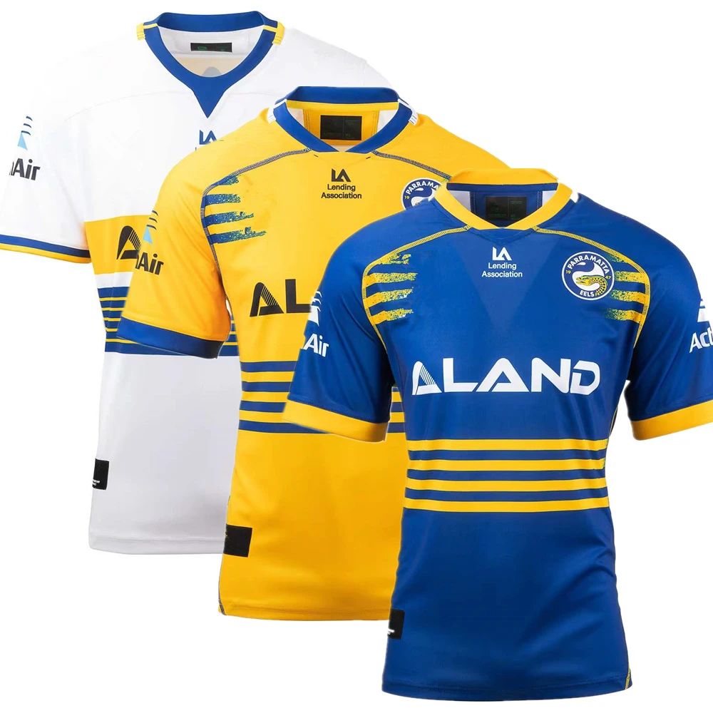 

rugby jersey Australia 2022 Parramatta Eels Home Away Alternate rugby shirt Retro version jerseys big size 5xl