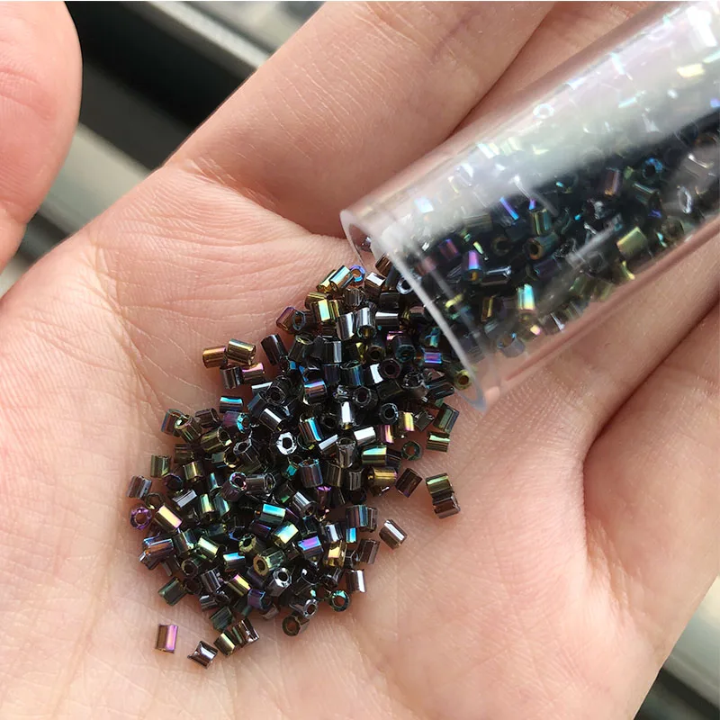 1100 шт. стеклянные бусины для бижутерии 2 мм