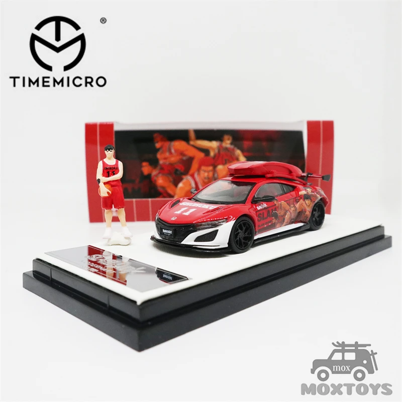 TimeMicro 1:64 Modern Art Nissan gtr3.0 /HONDA NSX slam dunk литая модель автомобиля |