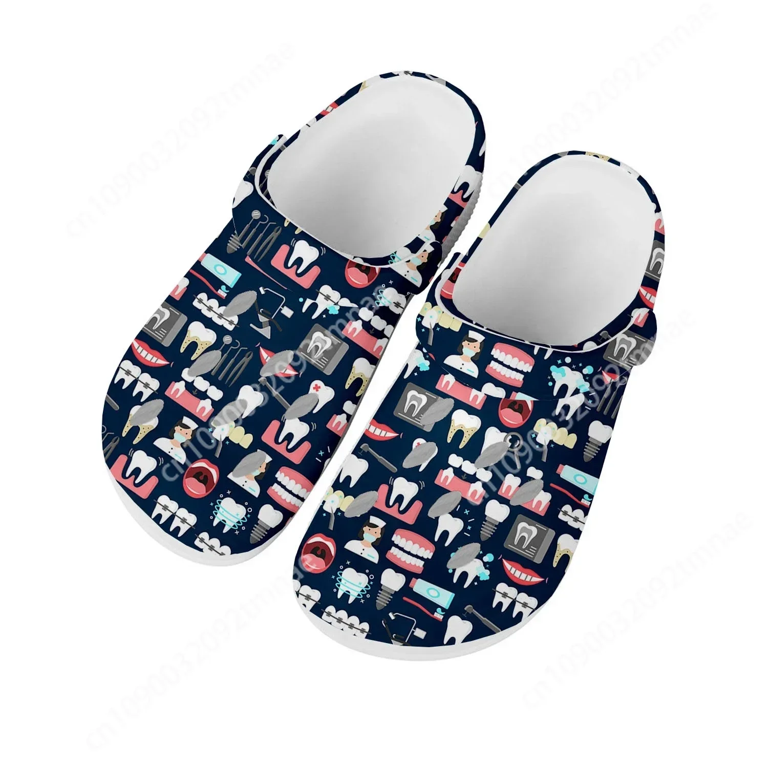 Зубной стоматолог мультфильм домашние сабо обувь для воды на заказ Мужские