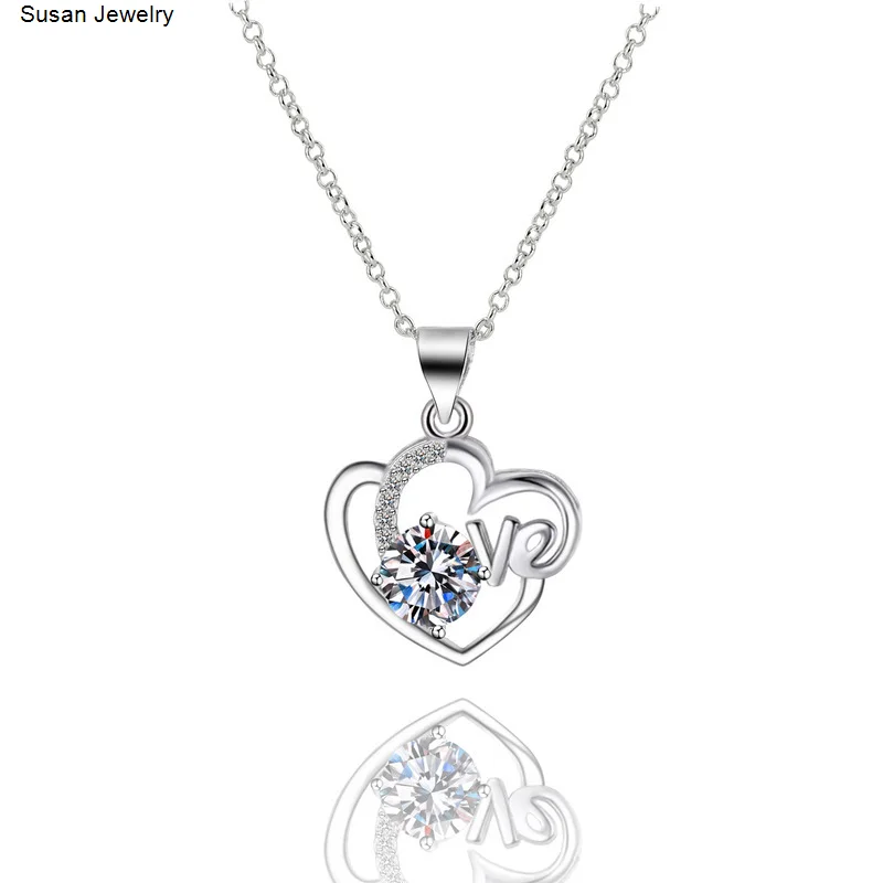 

Женский циркониевый чехол с сердечком