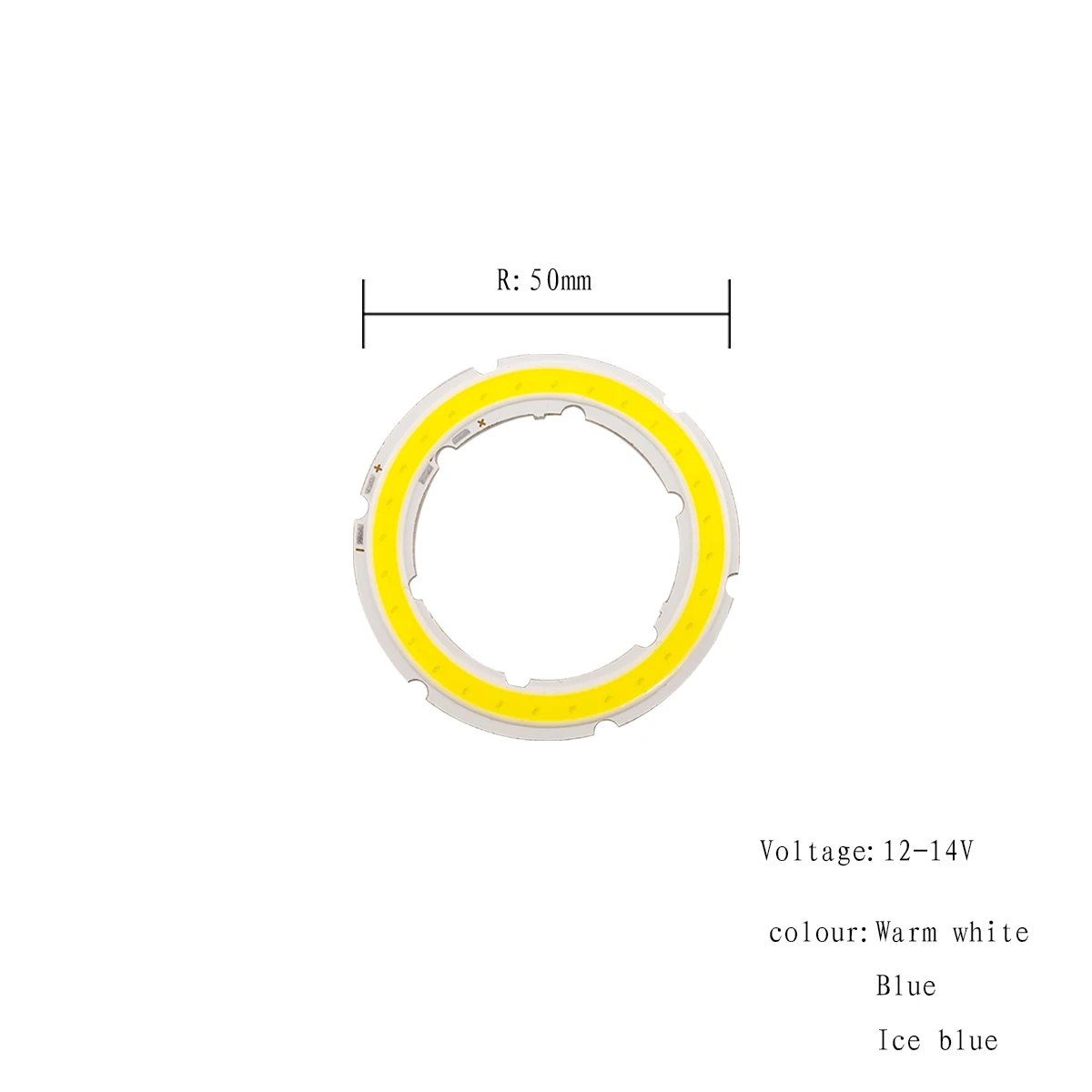 Светодиодная кольцевая лампа RANPO  холодного белого света