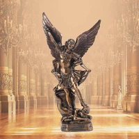 resin angel statue figurine sculpture artware crafts model for shopwindow collectible decoration photo props tv stand