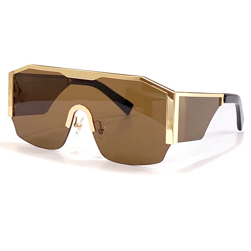 

Oversize Goggle Sunglasses Gradient Oculos De Sol Square Sun Glasses Sand Beach Shades Uv400 With Box Free Shipping