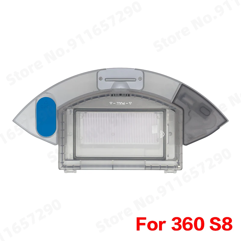 

Резервуар для воды, пылесборник с фильтром, швабры с тканью, запасные части для пылесоса 360 S8, Сменные аксессуары