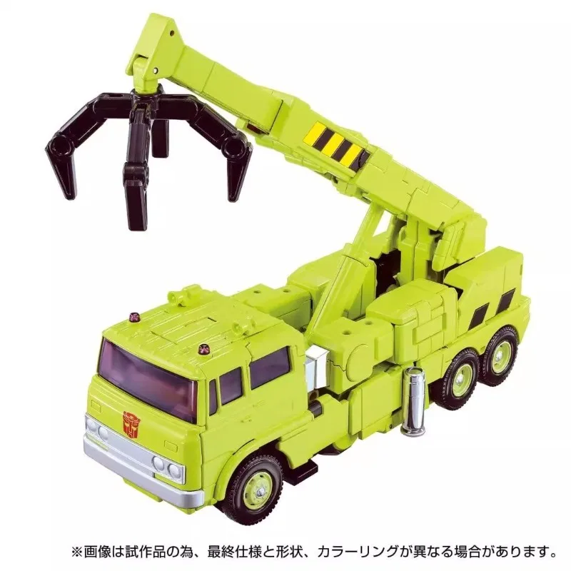 В НАЛИЧИИ: Трансформируемые игрушки, оригинальный продукт Masterpiece MPG-18 MPG18 Green Crane Hauler, коллекционная игрушка-подарок, робот-трансформер. (art.: 3920d983d0e34) - 3920d983d0e34