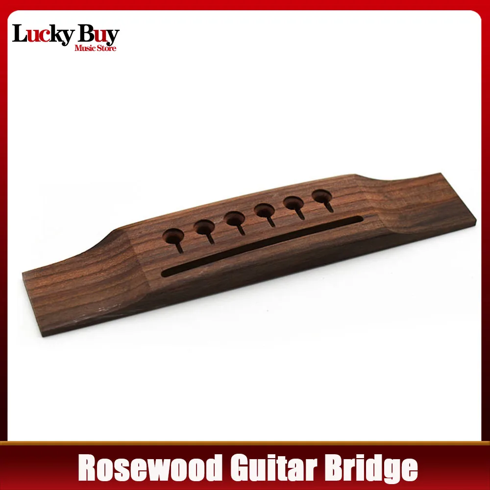 

Acoustic Guitar Bridge for 6 String Acoustic Guitar Replacement Parts