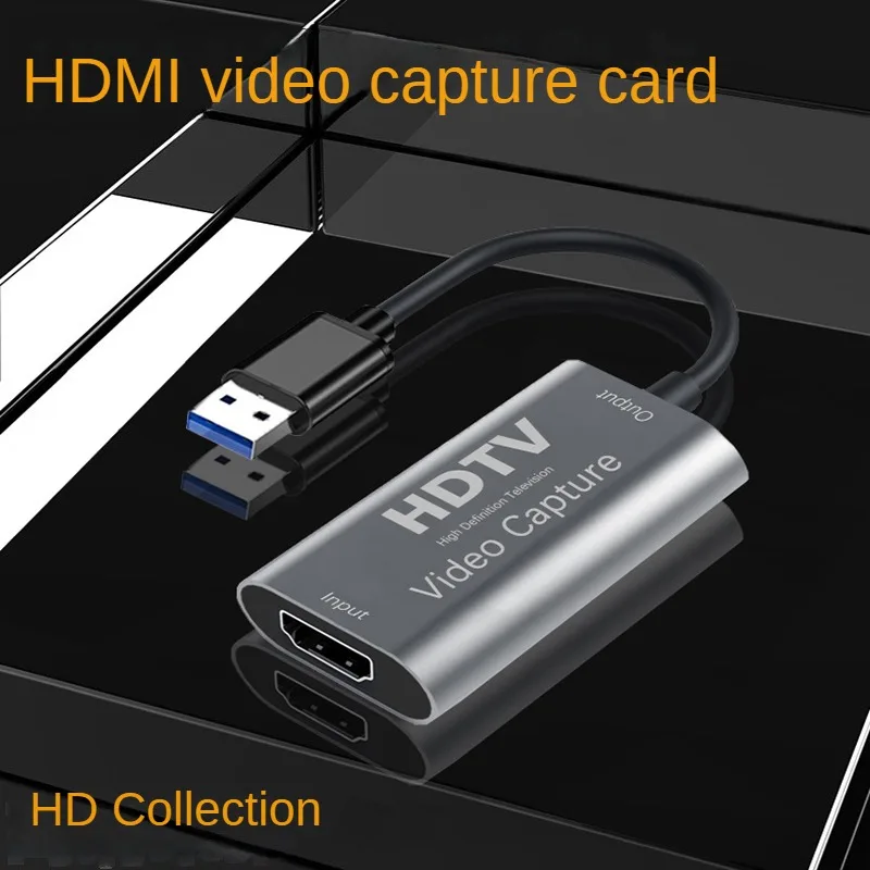 

HDMI High Definition Video Capture Card HDMI To USB 4K Game Live Streaming Conference Video Recording Output 1080P 60HZ