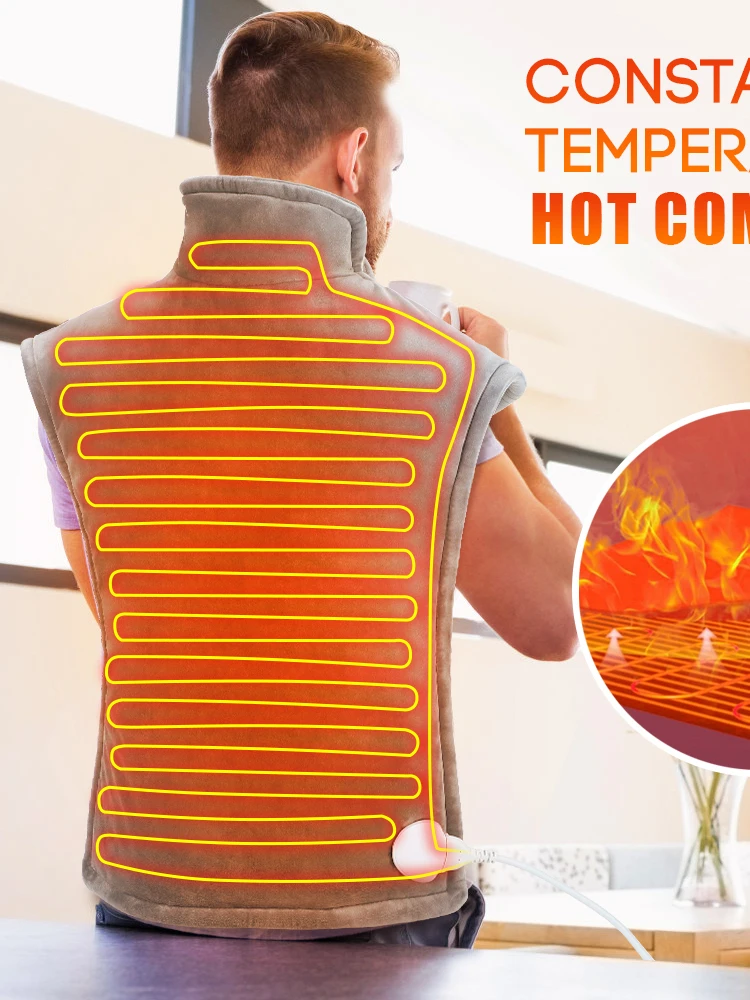 

Электрическая грелка для живота, талии, спины, снятия боли, 110-240 В