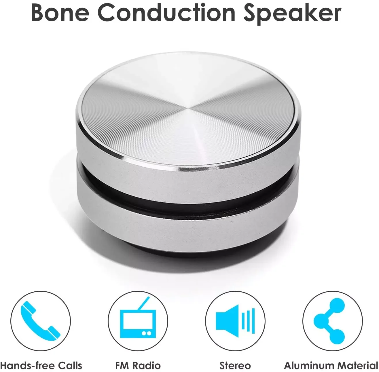 

NEW2023 Bone Conduction Bluetooth Speaker Vibration Stereo Audio Digital TWS Wireless Smallest Speakers Dropshipping Freeshippin
