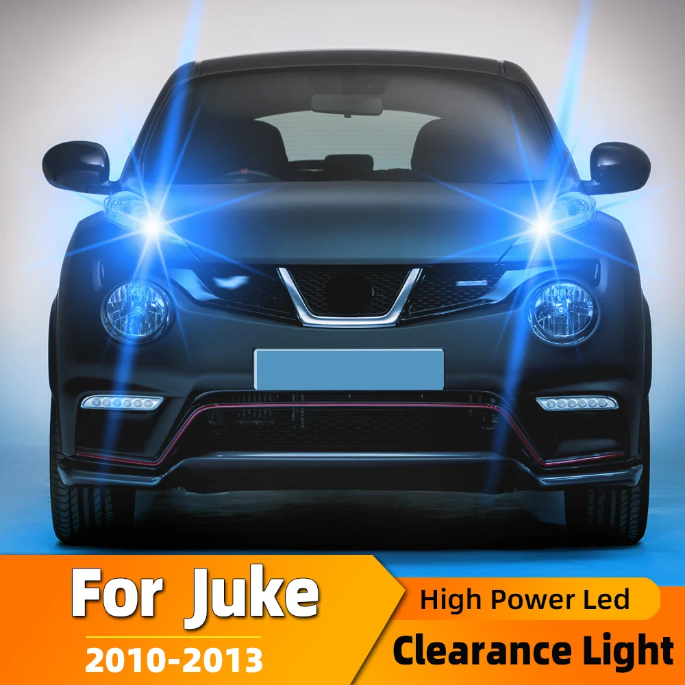

2pcs LED Side Parking Light For Nissan Juke F15 Accessories 2010 2011 2012 2013 Clearance Lamp