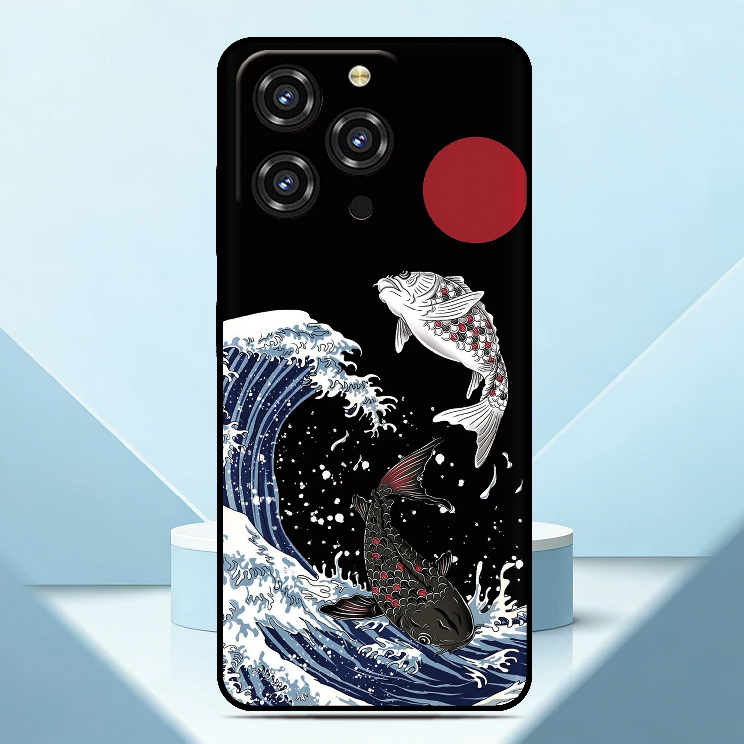 Фото Чехол для телефона Wave off Kanagawa для Sony Xperia 1 VIII 10 VII 5 VI V IV III II XZ5 XZ4 XZ3 XZ2 XA2 L3 6 7 8, задняя крышка с индивидуальной фотографией №3