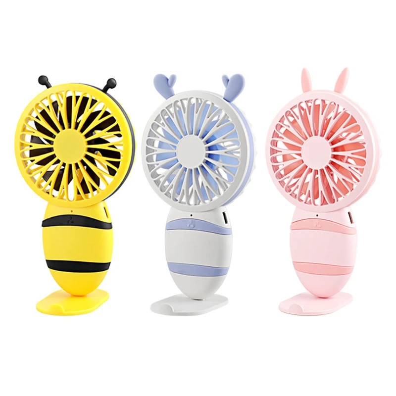 

Mini Handheld Fan Cute Design for Stylish Kids Girls Indoor Outdoor Travelling