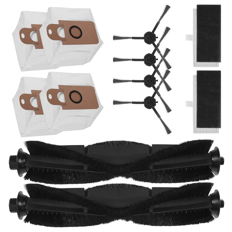 

Мешки для пыли с основной щеткой, боковая щетка, Hepa фильтр, запасные части для робота-пылесоса XIAOMI VIOMI S9, аксессуары