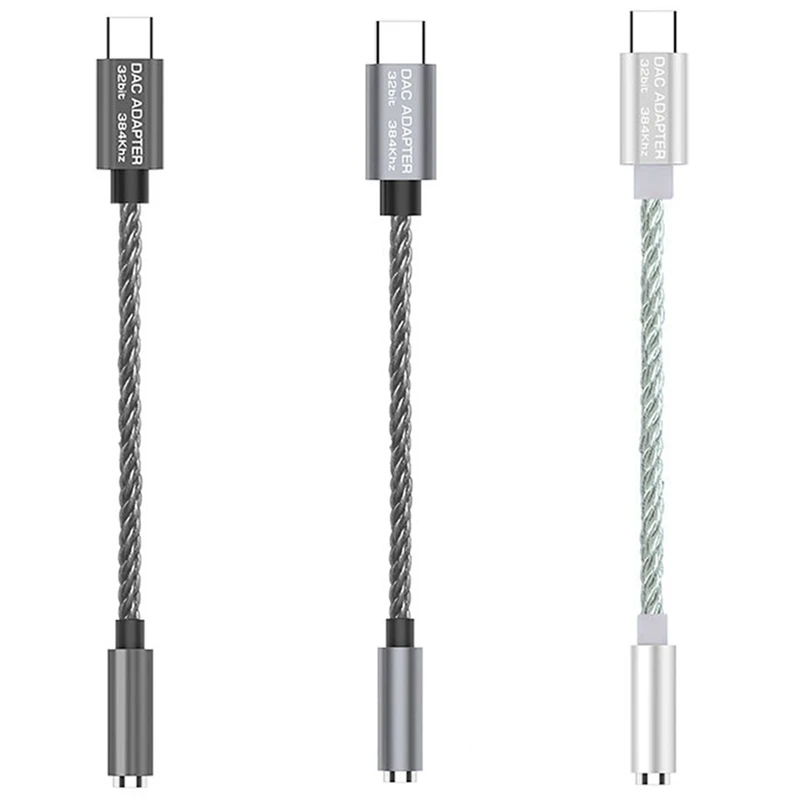 

Усилитель для наушников ALC5686 USB Type C DAC 16-32 Ом 3,5 мм выход SNR 384 дБ PCM 32 бит кГц для Android,Windows 10