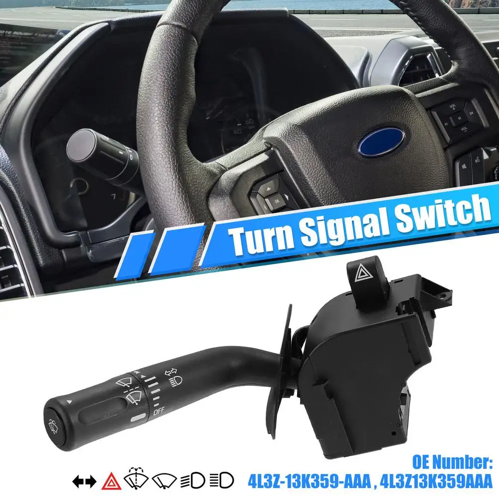 

Car Steering Column Turn Signal Lever Switch Wiper Combination Switch 4L3Z-13K359-AAA Compatible For F150 2004-2005