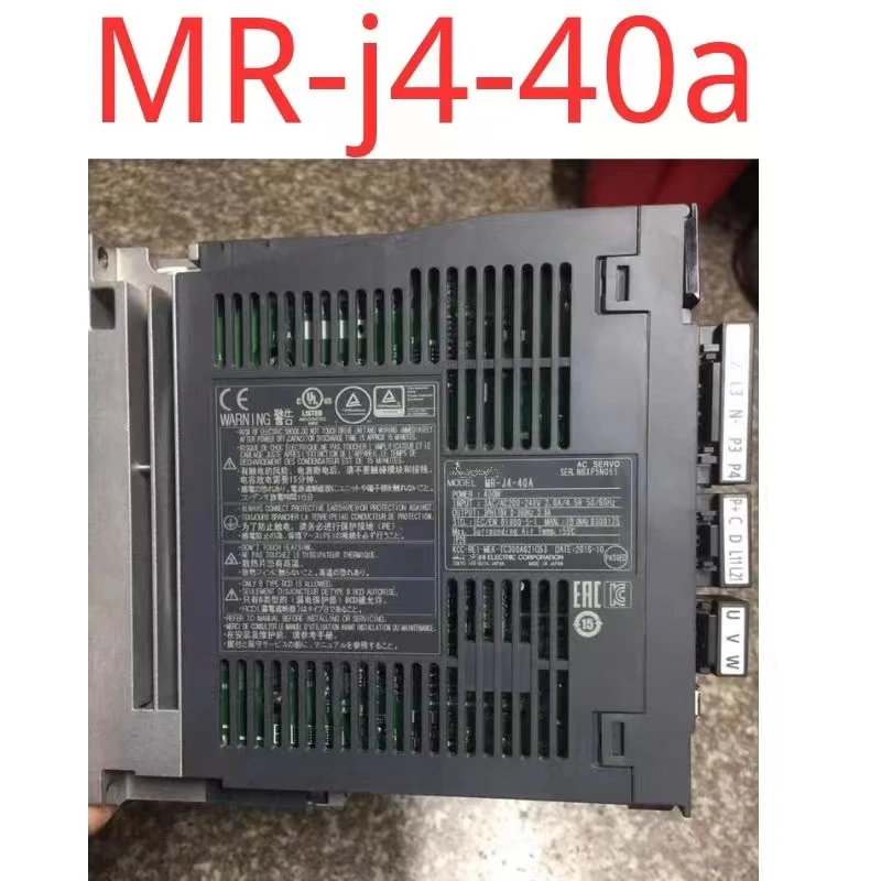 

Second-hand MR-J4-40A servo drive, dismantled in good condition