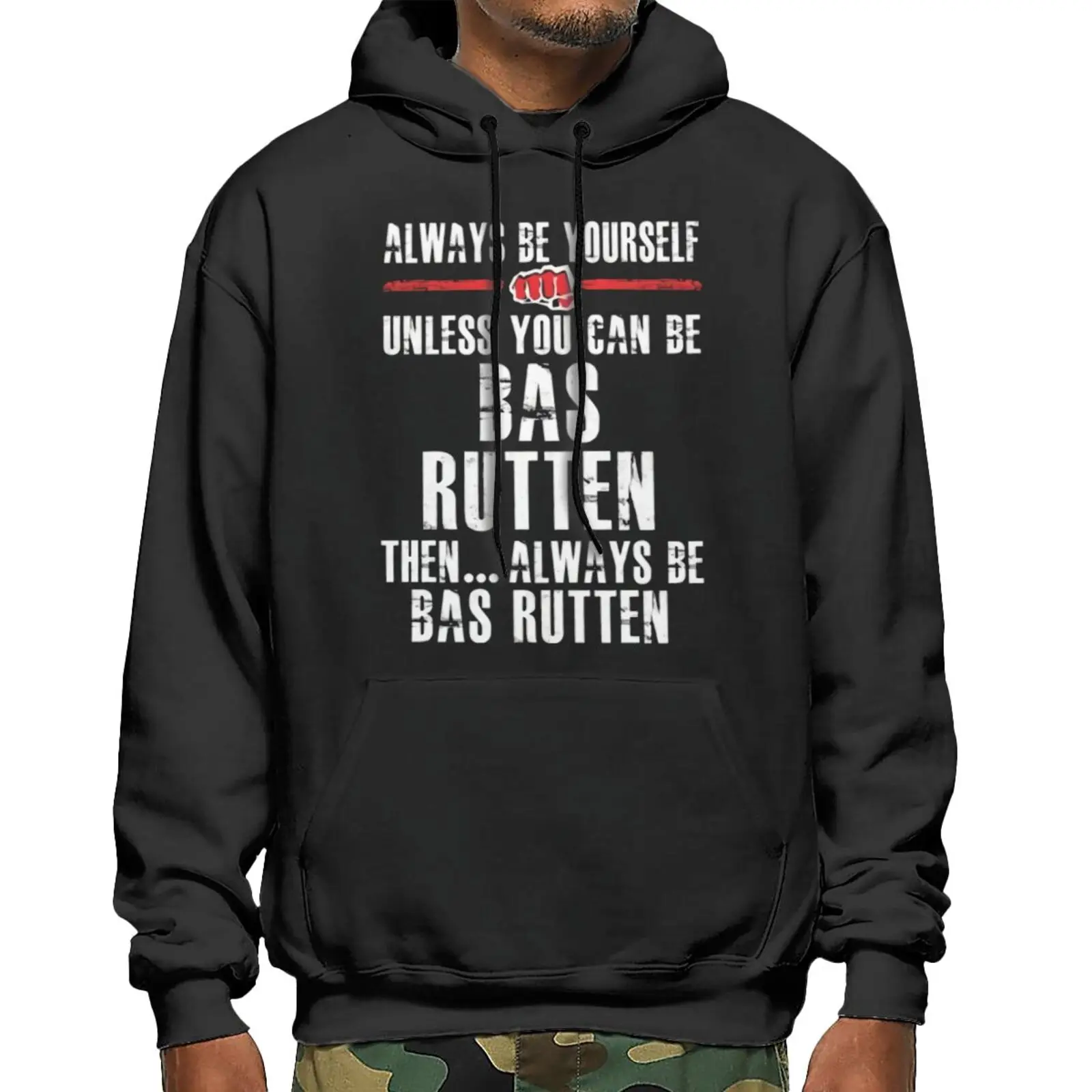 

Bas Rutten Be Yourself Martial Arts Hoodie Techwear Hoodies And Hoodies Hoodies And Hoodies Women Hooded Sweater Sweat Jackets