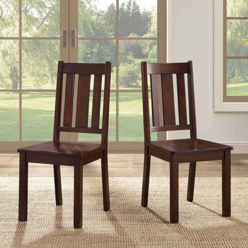 

Better Homes and Gardens Bankston Dining Chair, Set of 2, Mochachairs dining room dining chair