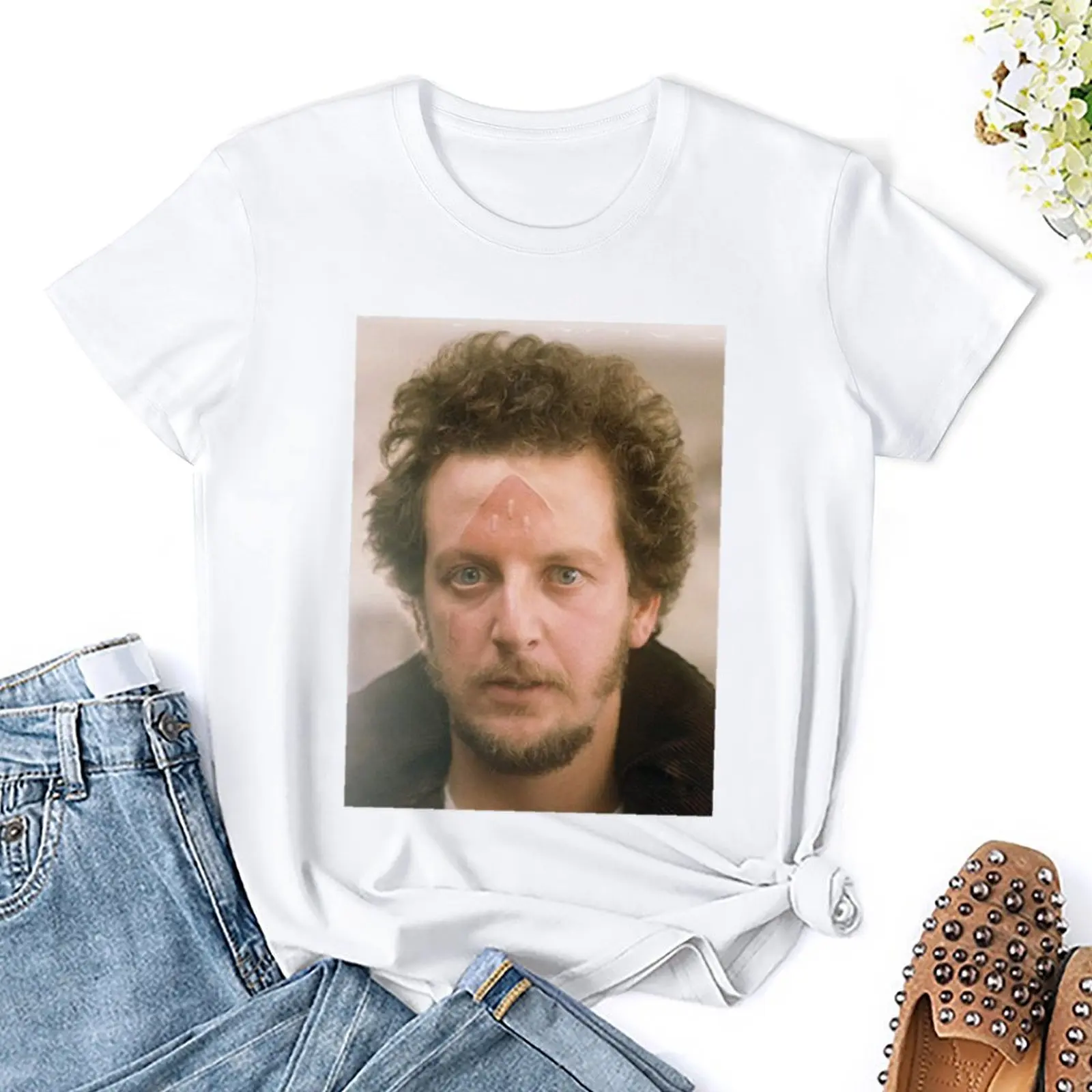 Классическая футболка Marv из дома с животным принтом для девочек графическая