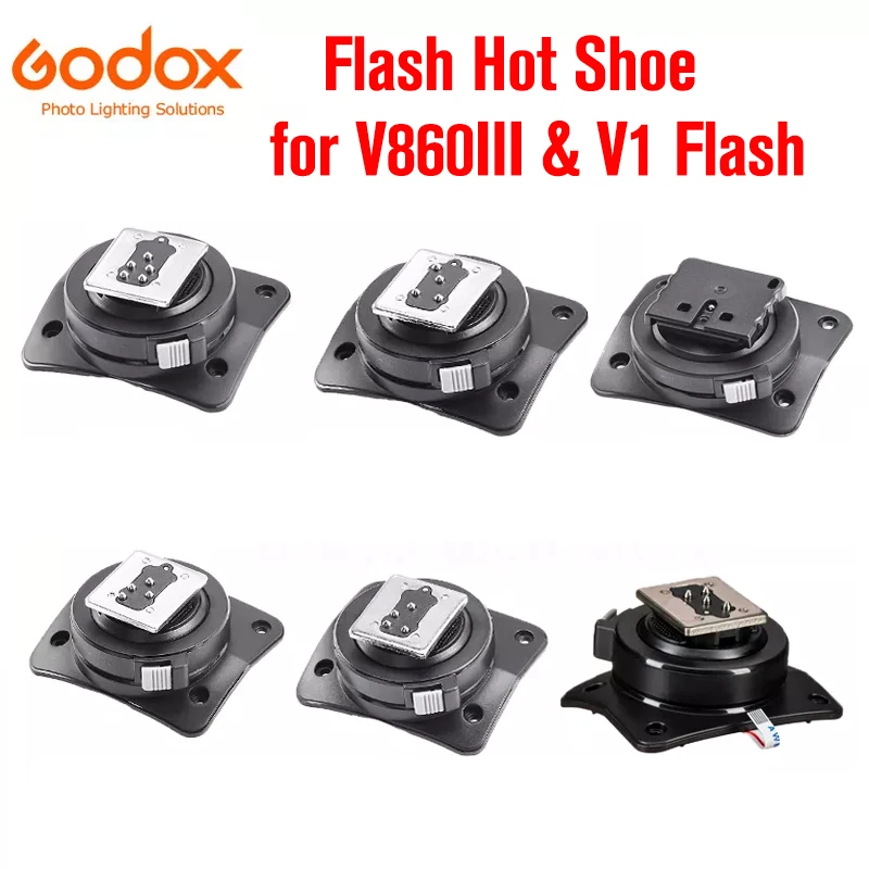 

Godox V1 V860iii Flash Hot Shoe Replace Accessories compatible Speedlite V1C V1N V1S V1O V860IIIC for Canon Nikon Sony DSLR
