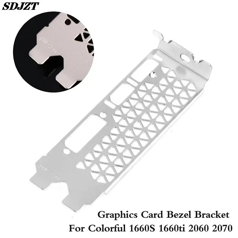

1 шт. перегородка для видеокарты, кронштейн, полная высота, рамка для красочного 1660S 1660ti 2060 2070