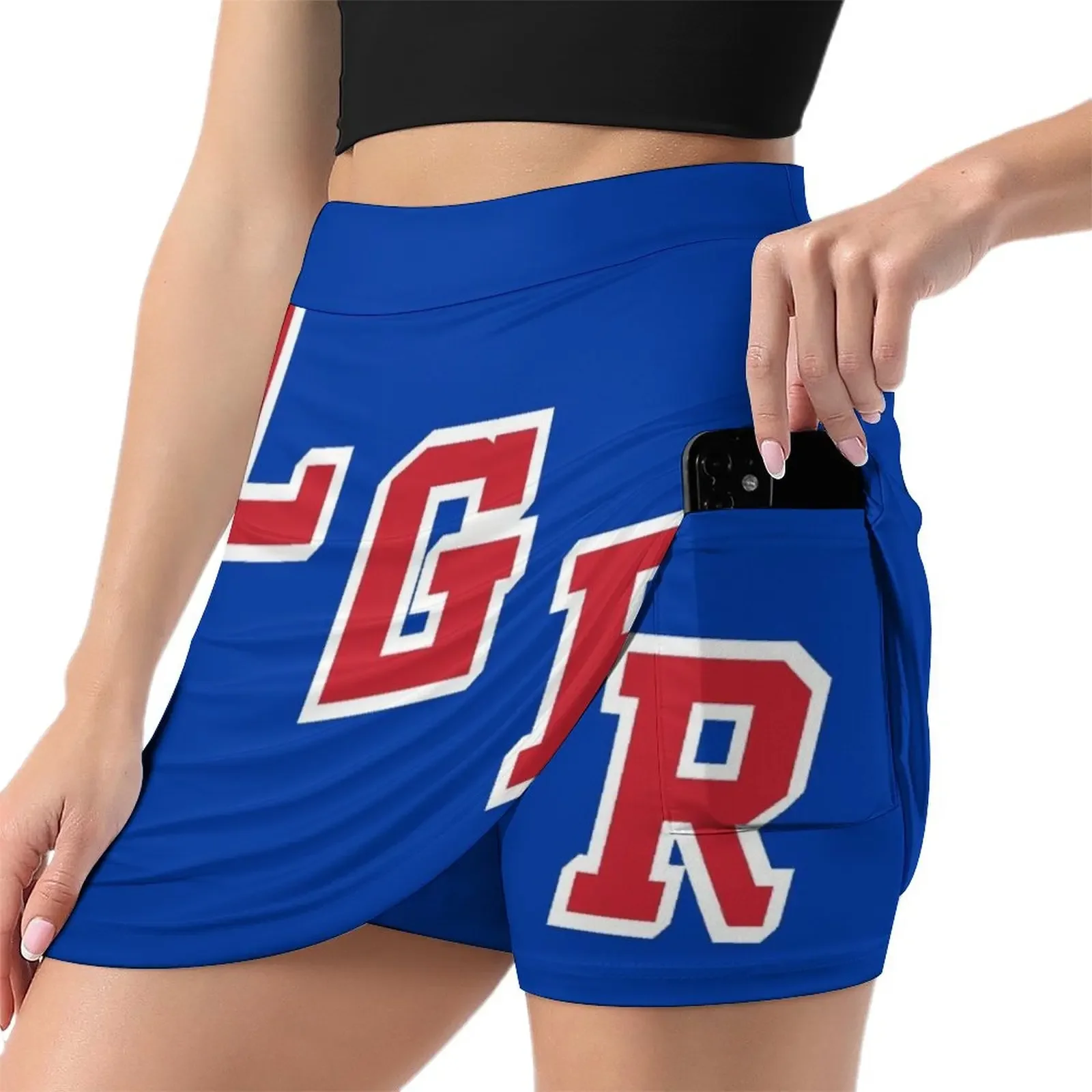 LGR - синие мини-юбки платья летние женские юбки 2024