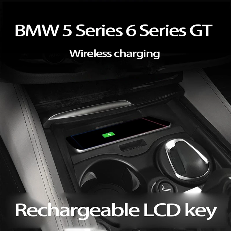 Автомобильная Беспроводная зарядка Qi зарядная панель для телефона умная плата