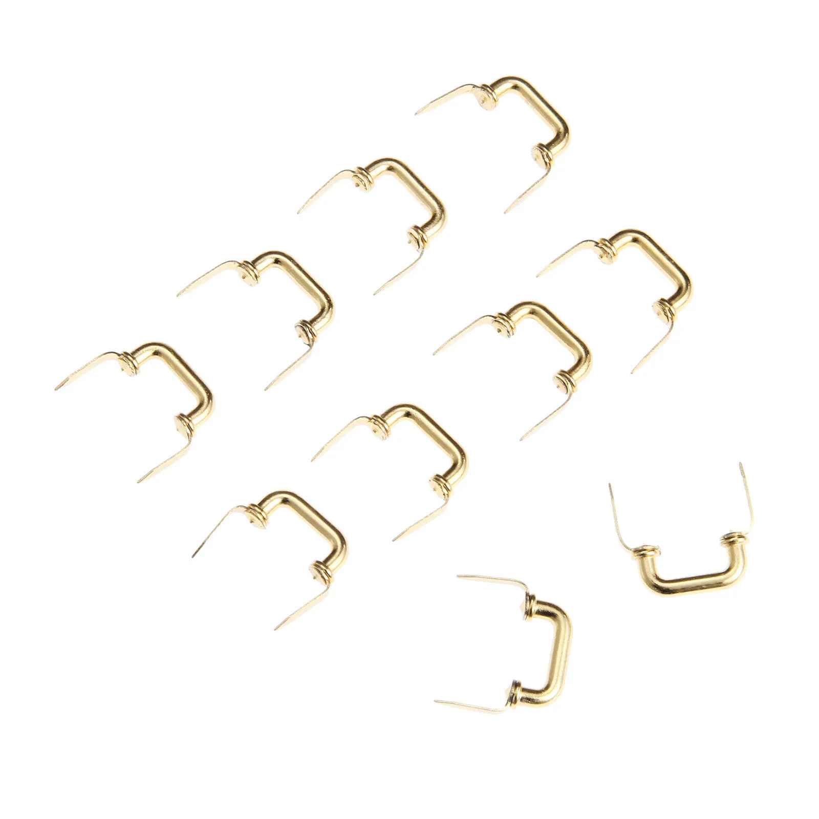 

10 шт., винтажные металлические жестяные ящики для хранения ювелирных изделий ручной работы, 20 х10 мм