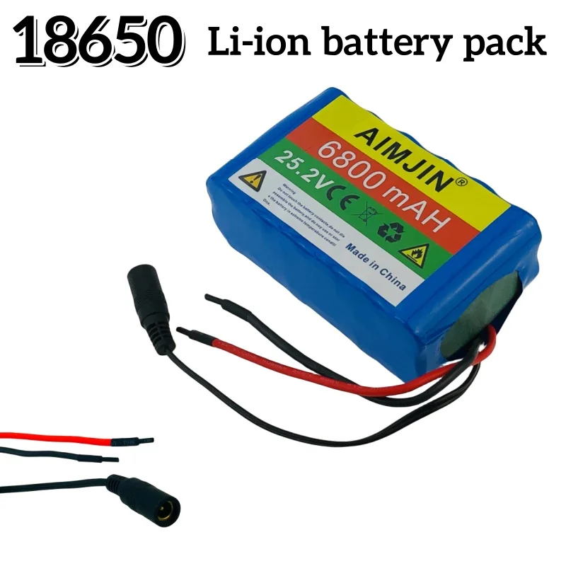 6S2P 18650 Φ 25 2 V 6800mAh подходит для колонок ночной рыбалки внешних источников питания и