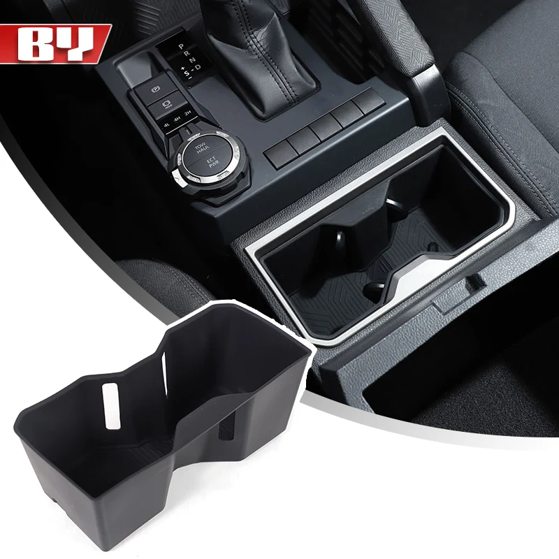 Для TOYOTA TACOMA 2024 2025, автомобильные аксессуары для интерьера, центральная консоль автомобиля, держатель для стакана с водой, крышка ящика для хранения, защитная крышка