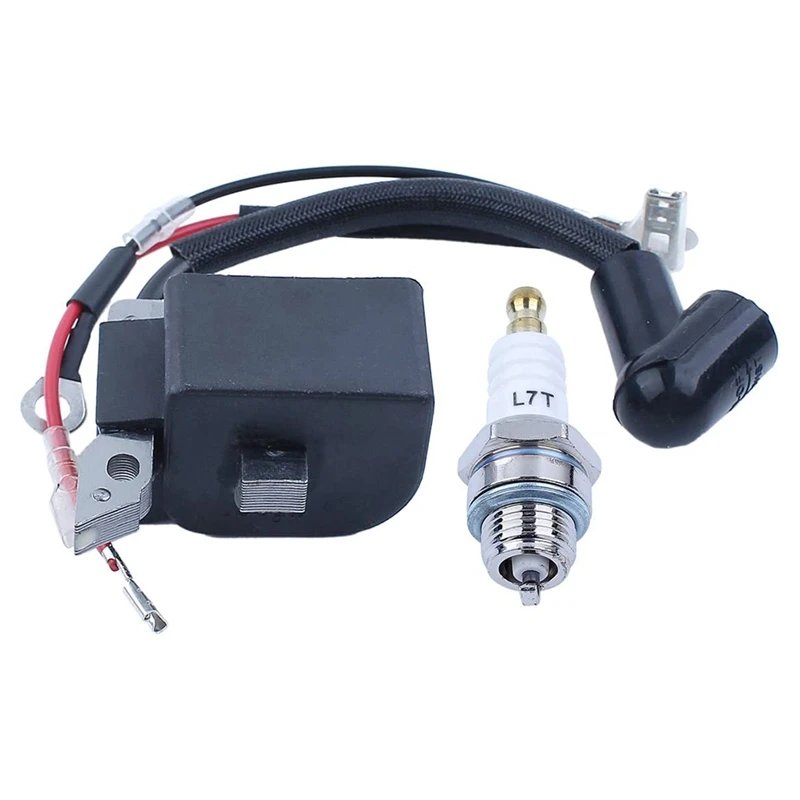 Ignition Coil Module Spark Plug Kit For HUSQVARNA 235 136 137 141 23 26 36 41 Chainsaw Parts |